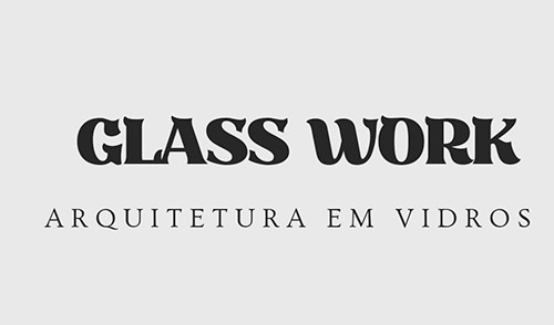 Imagem logo glass work vidraçaria